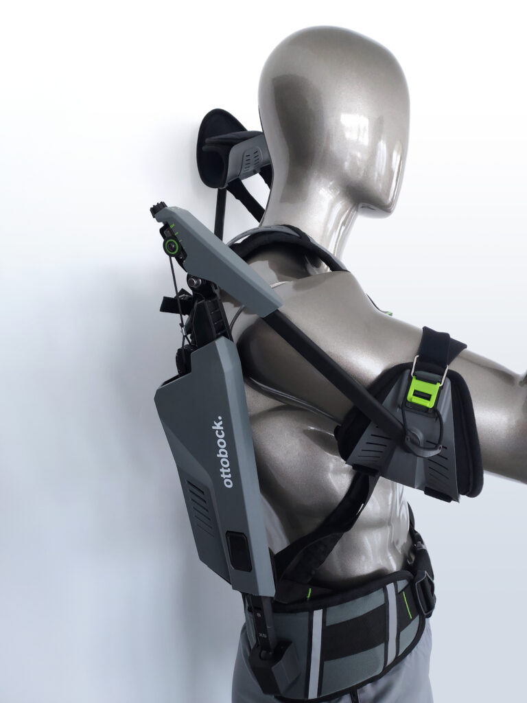 IX Shoulder Air (Ottobock shoulder) exosquelette soutien des bras en hauteur avec charges Fox